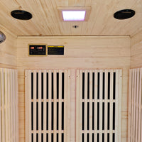 ReGen8 Duo Outdoor - 2 Person Infrared Sauna (Natural)