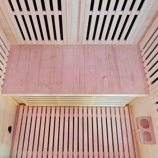 ReGen8 Duo Outdoor - 2 Person Infrared Sauna (Natural)