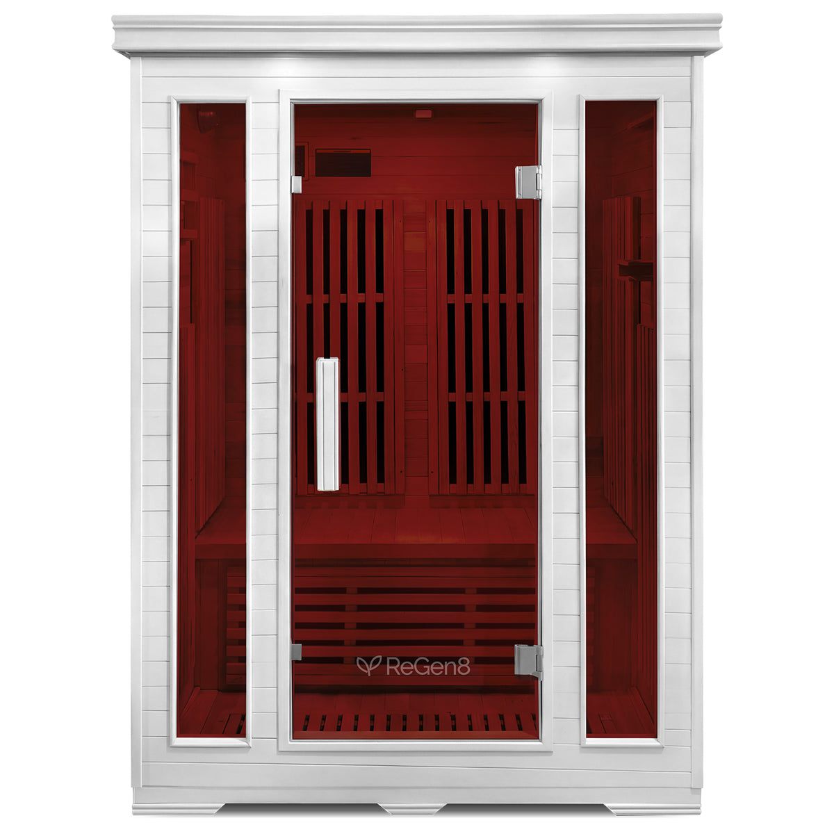 ReGen8 Duo Indoor - 2 Person Infrared Sauna (White)