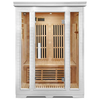 ReGen8 Duo Indoor - 2 Person Infrared Sauna (White)