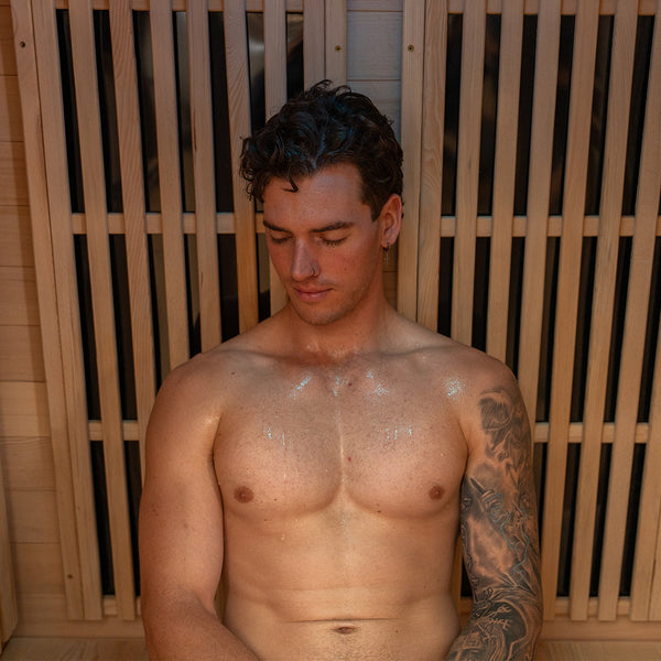 ReGen8 Quadro Indoor - 4 Person Infrared Sauna (Natural)