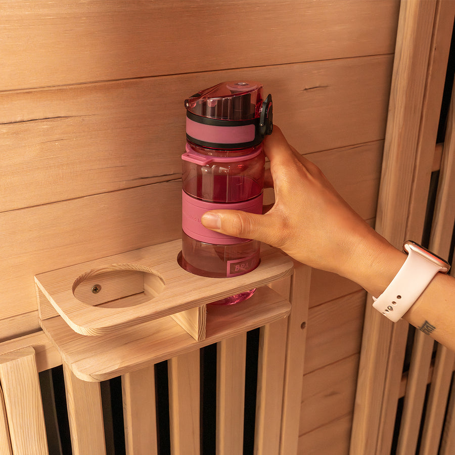 ReGen8 Quadro Indoor - 4 Person Infrared Sauna (Natural)