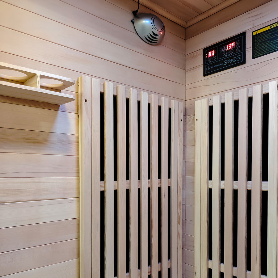 ReGen8 Solo Indoor  - 1 Person Infrared Sauna (White)