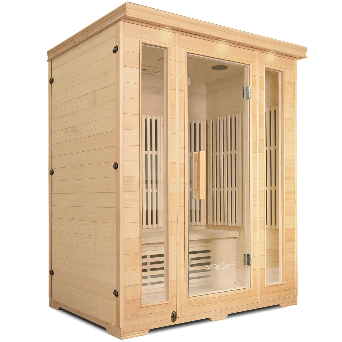 ReGen8 Trio Indoor - 3 Person Infrared Sauna (Natural)