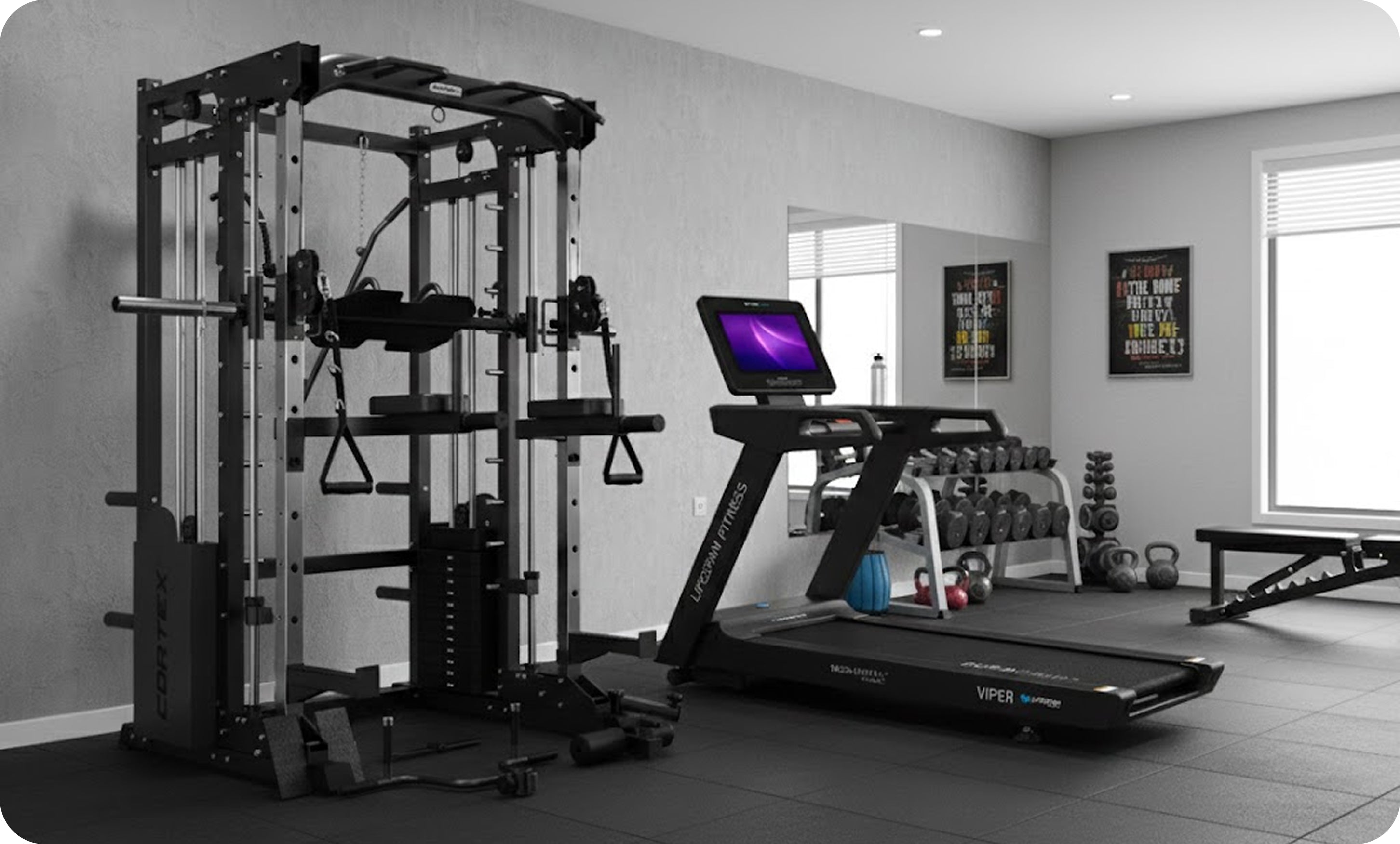 Setting up your home gym?