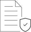 Warranty policy icon
