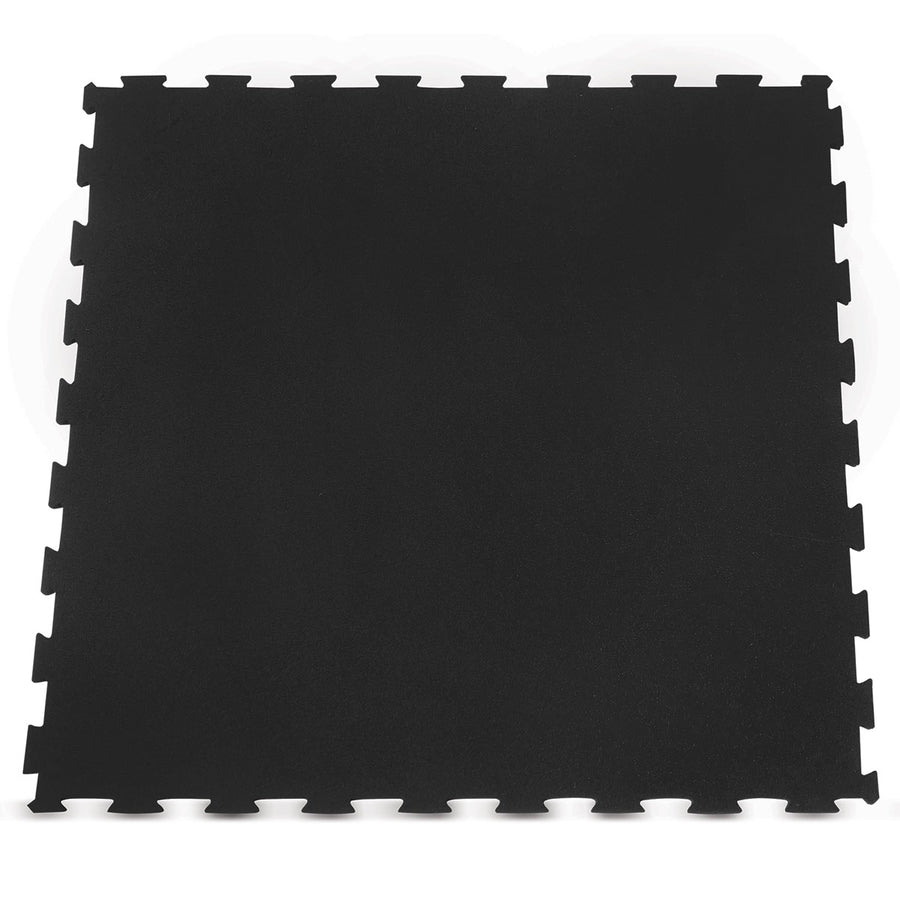 CORTEX 10mm Commercial Interlocking Rubber Gym Tile Mat (1m x 1m) Pack of 9