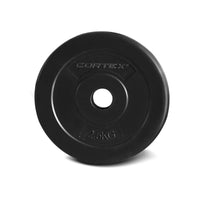 CORTEX 65kg EnduraShell Barbell Weight Set