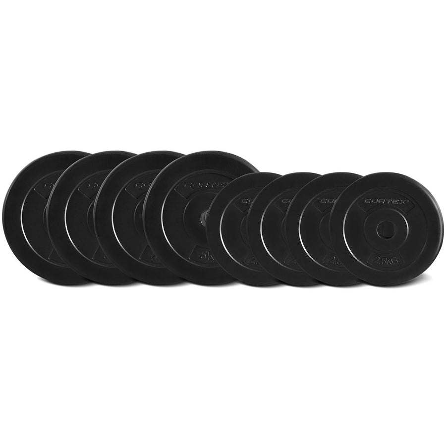 CORTEX 35kg EnduraShell Dumbbell Weight Set