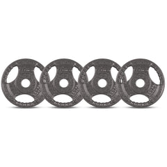 CORTEX 1.25kg Tri-Grip Standard Plates Fits 25mm Bars (Set of 4)