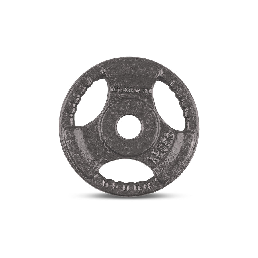 CORTEX 1.25kg Tri-Grip Standard Plates Fits 25mm Bars (Set of 4)