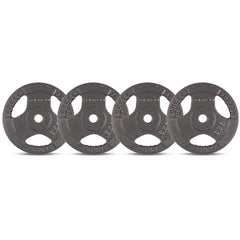 CORTEX 5kg Tri-Grip Standard Plates Fits 25mm Bars (Set of 4)