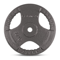 CORTEX 10kg Tri-Grip Standard Plates Fits 25mm Bars (Pair)