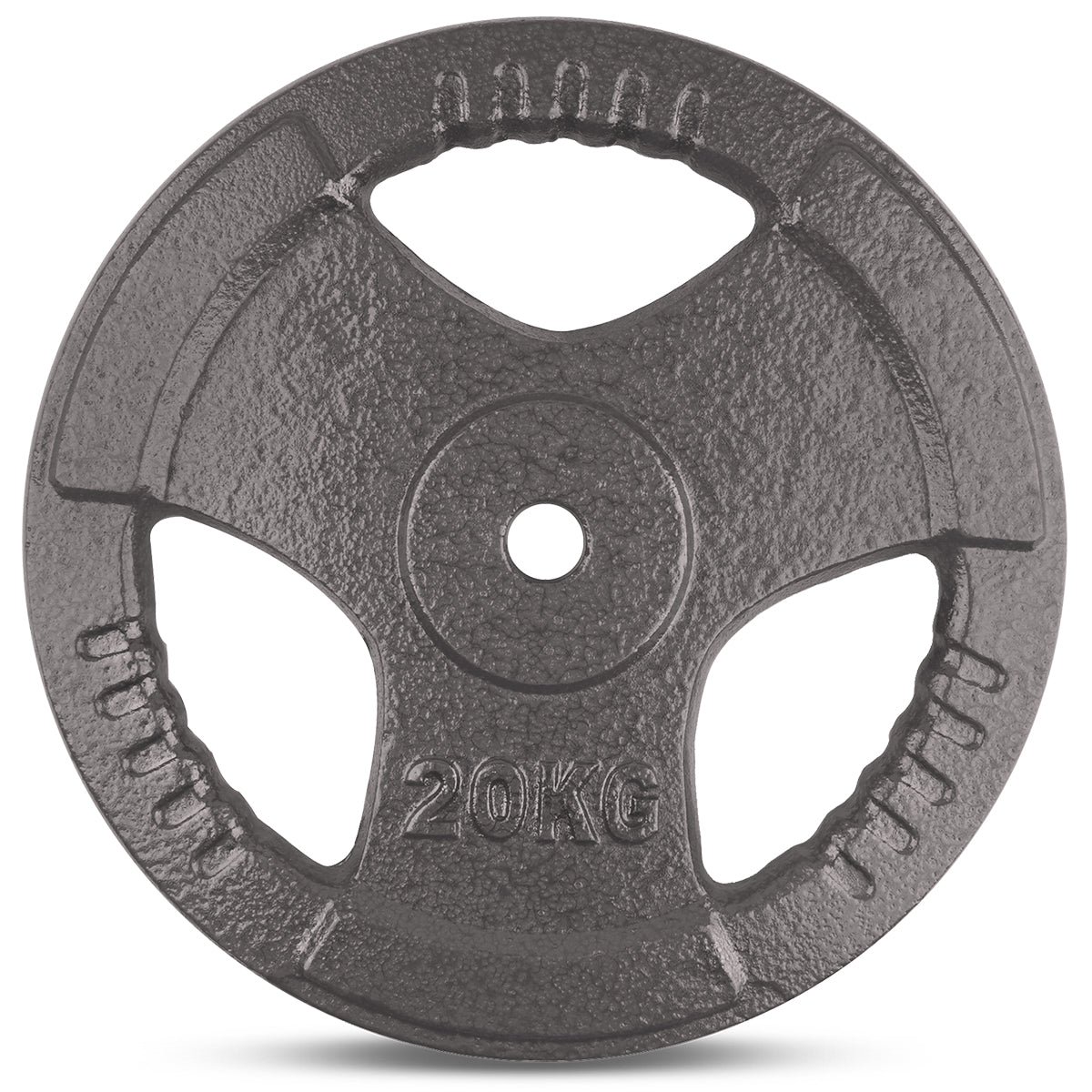 CORTEX 20kg Tri-Grip Standard Plates Fits 25mm Bars (Pair)
