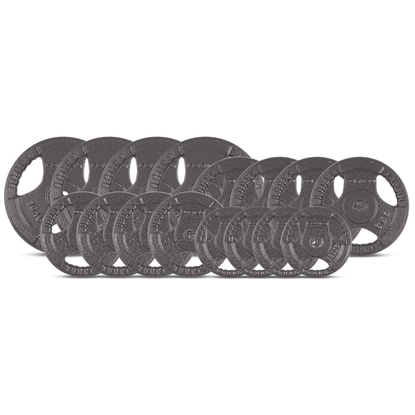 CORTEX 75kg Tri-Grip Standard Plates Fits 25mm Bars (Pair)