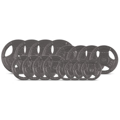 CORTEX 75kg Tri-Grip Standard Plates Fits 25mm Bars (Pair)