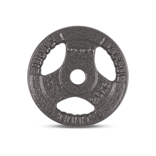 CORTEX 35kg Tri-Grip Standard Weight Plate Set Fits 25mm Bars