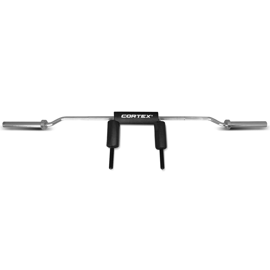 CORTEX Safety Squat Olympic Barbell with Lockjaw Collars